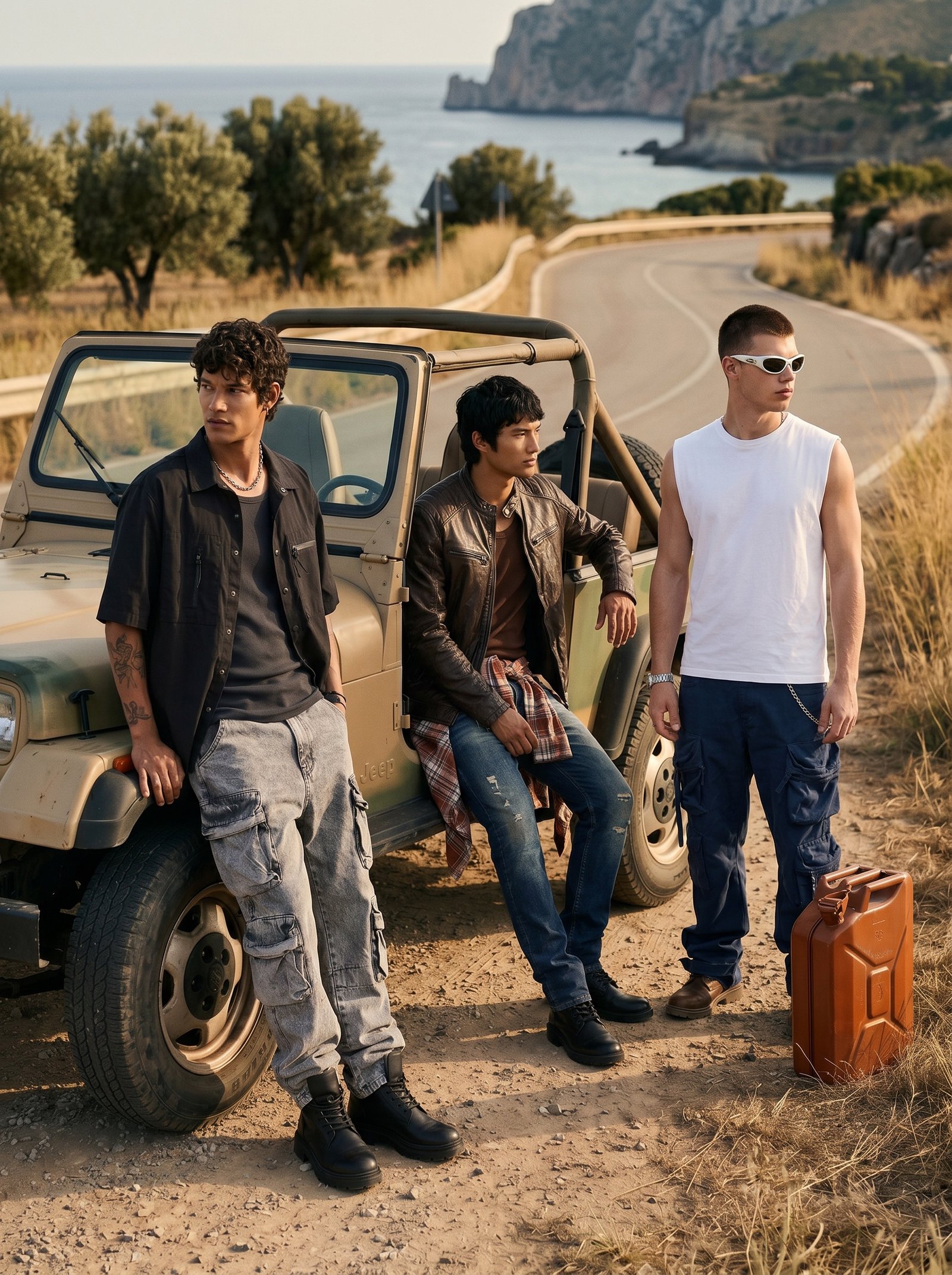 Jack & Jones — Coastal Jeep Expedition